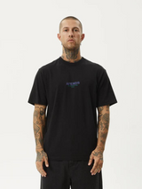 Afends Vinyl Retro Fit Tee - Black | Keel Surf & Supply