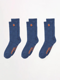 Afends Flame Socks Three Pack - Marlin | Keel Surf & Supply