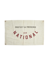 Pony Rider ~ Our National Wall Banner ~ Natural Recycled
