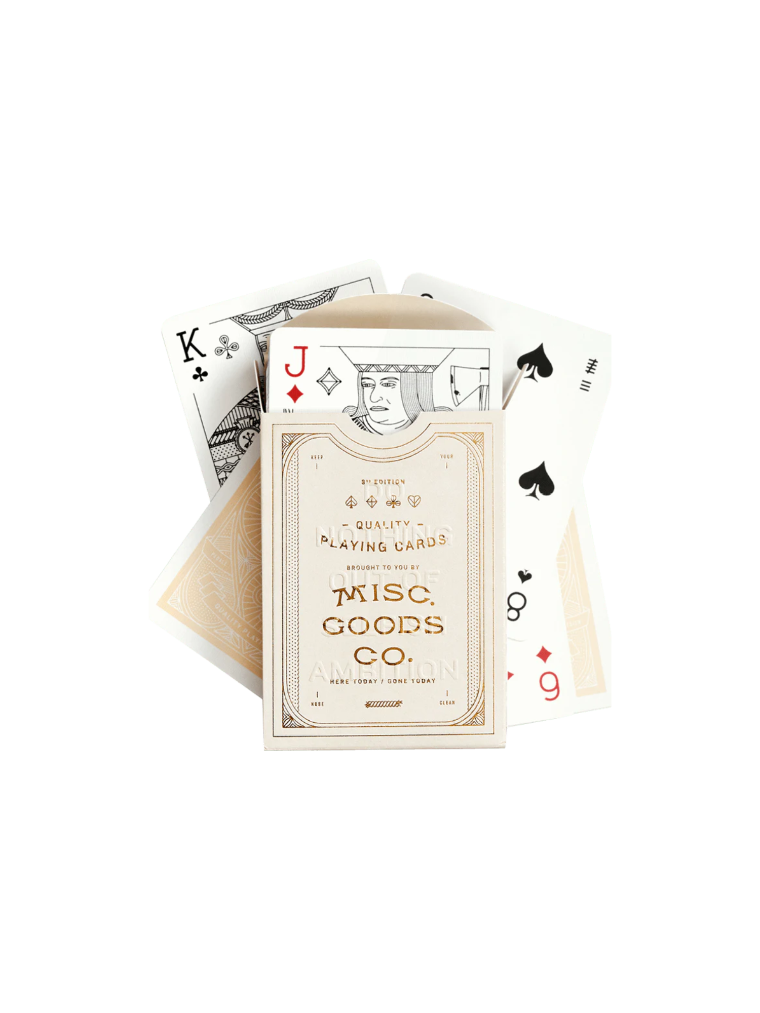 Misc. Goods Co Playing Cards - Ivory